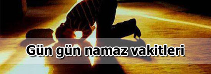 Isparta Namaz Vakitleri