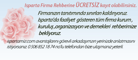 Isparta Firma Rehberi
