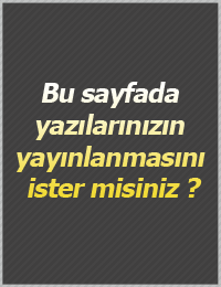 Isparta Köşe Yazarı